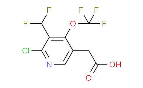 AM179471 | 1804711-43-0 | 2-Chloro-3-(difluoromethyl)-4-(trifluoromethoxy)pyridine-5-acetic acid