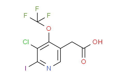 AM179483 | 1804806-18-5 | 3-Chloro-2-iodo-4-(trifluoromethoxy)pyridine-5-acetic acid