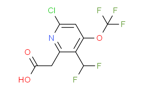 AM179484 | 1803700-64-2 | 6-Chloro-3-(difluoromethyl)-4-(trifluoromethoxy)pyridine-2-acetic acid