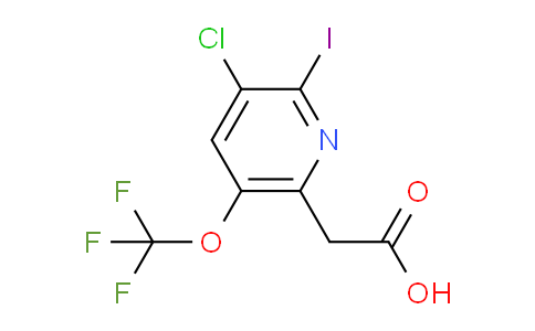 AM179485 | 1804685-79-7 | 3-Chloro-2-iodo-5-(trifluoromethoxy)pyridine-6-acetic acid