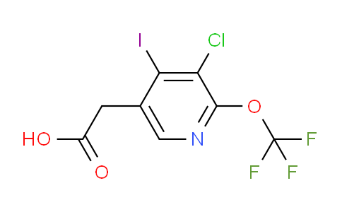 AM179487 | 1804803-67-5 | 3-Chloro-4-iodo-2-(trifluoromethoxy)pyridine-5-acetic acid