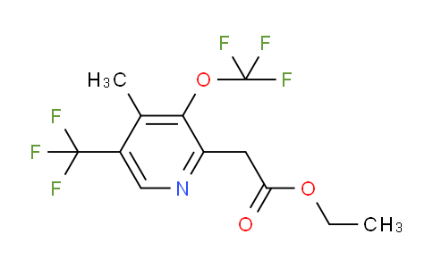 AM17949 | 1361904-07-5 | Ethyl 4-methyl-3-(trifluoromethoxy)-5-(trifluoromethyl)pyridine-2-acetate