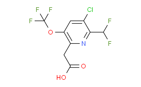 AM179491 | 1806159-47-6 | 3-Chloro-2-(difluoromethyl)-5-(trifluoromethoxy)pyridine-6-acetic acid