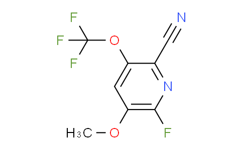 AM179493 | 1804662-82-5 | 2-Cyano-6-fluoro-5-methoxy-3-(trifluoromethoxy)pyridine