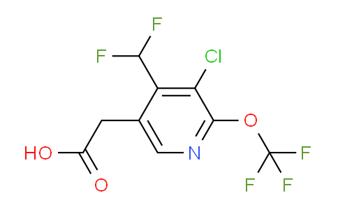 AM179494 | 1806251-42-2 | 3-Chloro-4-(difluoromethyl)-2-(trifluoromethoxy)pyridine-5-acetic acid