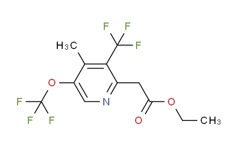 AM17950 | 1361714-46-6 | Ethyl 4-methyl-5-(trifluoromethoxy)-3-(trifluoromethyl)pyridine-2-acetate