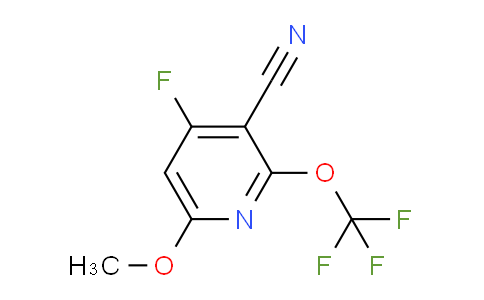 AM179501 | 1804562-14-8 | 3-Cyano-4-fluoro-6-methoxy-2-(trifluoromethoxy)pyridine