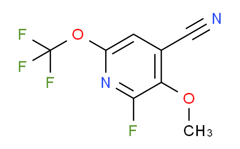 AM179505 | 1804562-22-8 | 4-Cyano-2-fluoro-3-methoxy-6-(trifluoromethoxy)pyridine