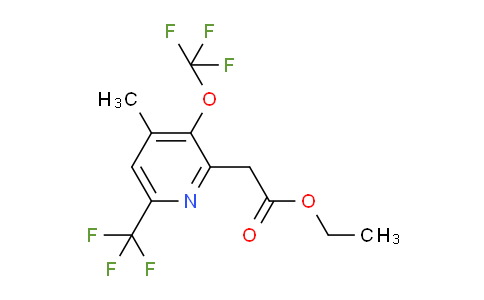 AM17951 | 1361776-11-5 | Ethyl 4-methyl-3-(trifluoromethoxy)-6-(trifluoromethyl)pyridine-2-acetate