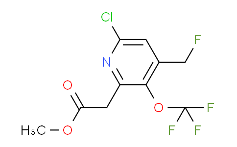 AM179511 | 1804784-58-4 | Methyl 6-chloro-4-(fluoromethyl)-3-(trifluoromethoxy)pyridine-2-acetate