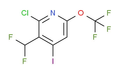 AM179517 | 1803613-48-0 | 2-Chloro-3-(difluoromethyl)-4-iodo-6-(trifluoromethoxy)pyridine