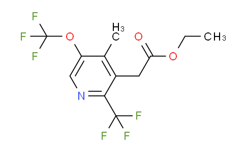 AM17952 | 1361774-73-3 | Ethyl 4-methyl-5-(trifluoromethoxy)-2-(trifluoromethyl)pyridine-3-acetate
