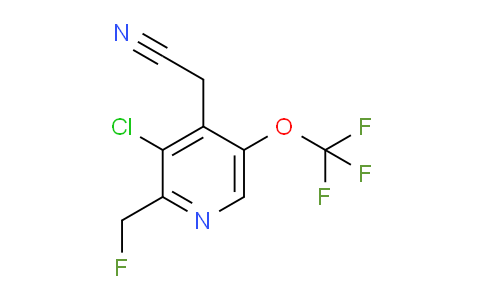 AM179520 | 1804322-79-9 | 3-Chloro-2-(fluoromethyl)-5-(trifluoromethoxy)pyridine-4-acetonitrile