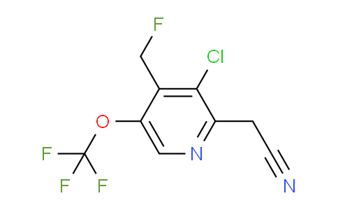 AM179526 | 1804706-59-9 | 3-Chloro-4-(fluoromethyl)-5-(trifluoromethoxy)pyridine-2-acetonitrile