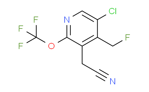 AM179529 | 1806201-38-6 | 5-Chloro-4-(fluoromethyl)-2-(trifluoromethoxy)pyridine-3-acetonitrile