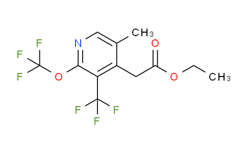AM17953 | 1361920-72-0 | Ethyl 5-methyl-2-(trifluoromethoxy)-3-(trifluoromethyl)pyridine-4-acetate