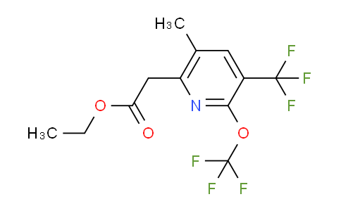 AM17954 | 1361837-11-7 | Ethyl 5-methyl-2-(trifluoromethoxy)-3-(trifluoromethyl)pyridine-6-acetate