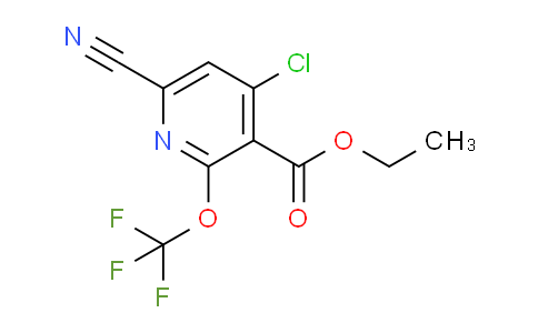 AM179546 | 1806195-83-4 | Ethyl 4-chloro-6-cyano-2-(trifluoromethoxy)pyridine-3-carboxylate