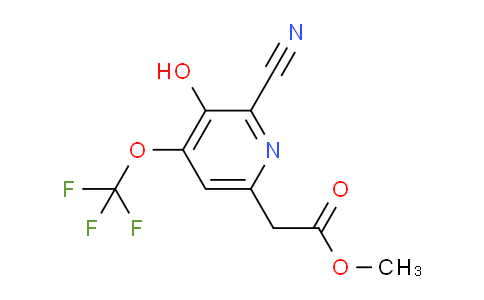 AM179547 | 1804819-48-4 | Methyl 2-cyano-3-hydroxy-4-(trifluoromethoxy)pyridine-6-acetate