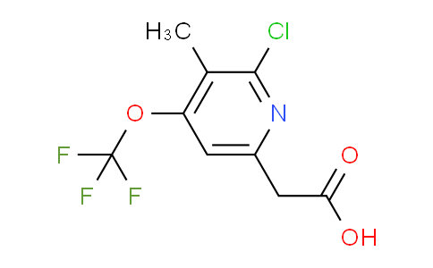 AM179553 | 1803918-85-5 | 2-Chloro-3-methyl-4-(trifluoromethoxy)pyridine-6-acetic acid