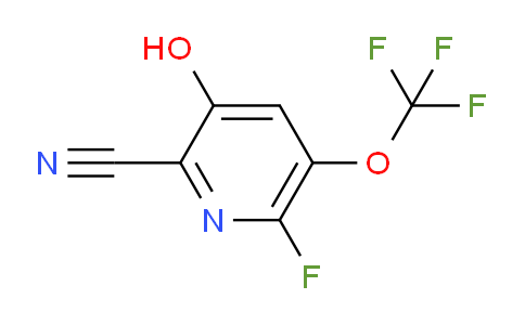 2-Cyano-6-fluoro-3-hydroxy-5-(trifluoromethoxy)pyridine