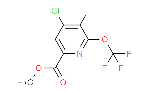 AM179573 | 1806240-42-5 | Methyl 4-chloro-3-iodo-2-(trifluoromethoxy)pyridine-6-carboxylate