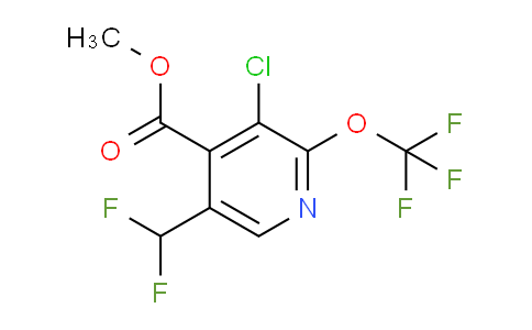 AM179574 | 1803700-11-9 | Methyl 3-chloro-5-(difluoromethyl)-2-(trifluoromethoxy)pyridine-4-carboxylate
