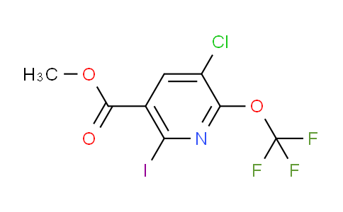 AM179579 | 1804685-36-6 | Methyl 3-chloro-6-iodo-2-(trifluoromethoxy)pyridine-5-carboxylate