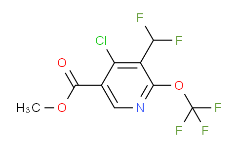 AM179580 | 1803963-39-4 | Methyl 4-chloro-3-(difluoromethyl)-2-(trifluoromethoxy)pyridine-5-carboxylate