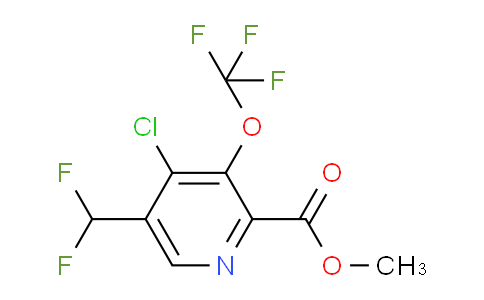 AM179582 | 1806157-17-4 | Methyl 4-chloro-5-(difluoromethyl)-3-(trifluoromethoxy)pyridine-2-carboxylate