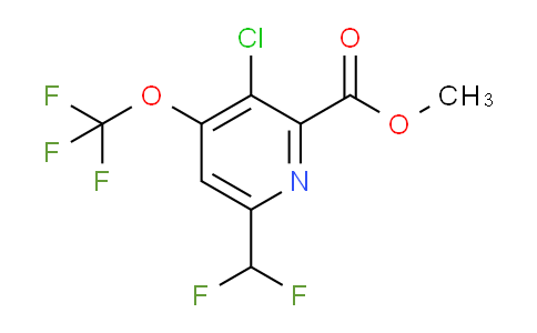AM179585 | 1806250-86-1 | Methyl 3-chloro-6-(difluoromethyl)-4-(trifluoromethoxy)pyridine-2-carboxylate