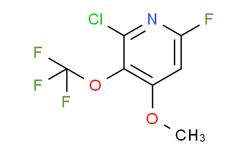 AM179596 | 1803682-45-2 | 2-Chloro-6-fluoro-4-methoxy-3-(trifluoromethoxy)pyridine