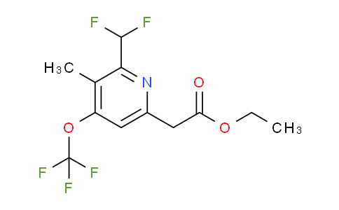 AM17960 | 1361716-62-2 | Ethyl 2-(difluoromethyl)-3-methyl-4-(trifluoromethoxy)pyridine-6-acetate