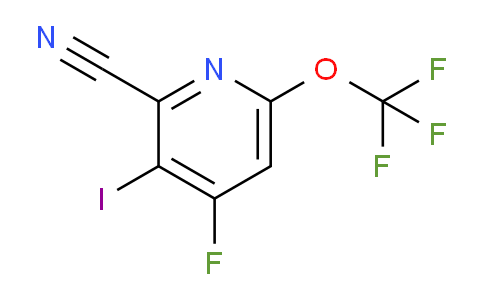 AM179603 | 1804328-65-1 | 2-Cyano-4-fluoro-3-iodo-6-(trifluoromethoxy)pyridine