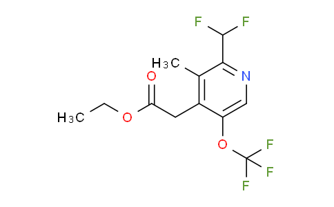 AM17961 | 1361873-84-8 | Ethyl 2-(difluoromethyl)-3-methyl-5-(trifluoromethoxy)pyridine-4-acetate