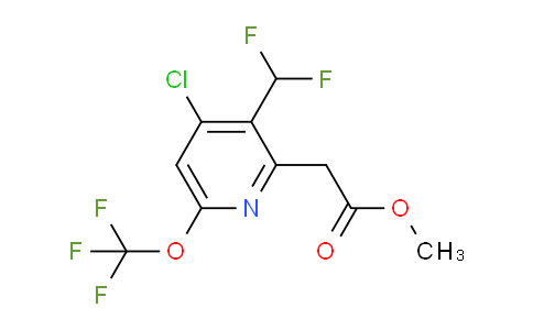 AM179613 | 1803957-93-8 | Methyl 4-chloro-3-(difluoromethyl)-6-(trifluoromethoxy)pyridine-2-acetate