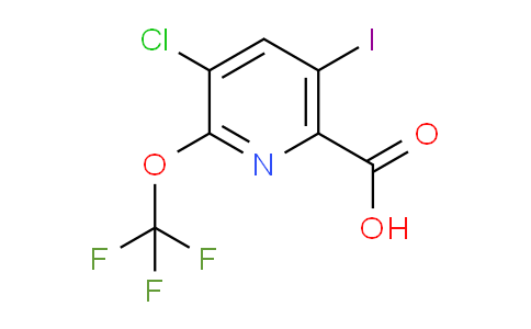 AM179616 | 1804733-43-4 | 3-Chloro-5-iodo-2-(trifluoromethoxy)pyridine-6-carboxylic acid