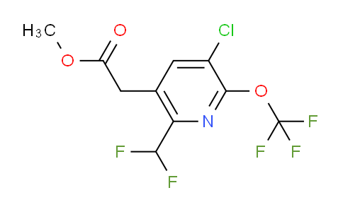 AM179618 | 1803701-06-5 | Methyl 3-chloro-6-(difluoromethyl)-2-(trifluoromethoxy)pyridine-5-acetate