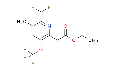 AM17962 | 1361737-44-1 | Ethyl 2-(difluoromethyl)-3-methyl-5-(trifluoromethoxy)pyridine-6-acetate