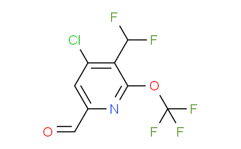 AM179622 | 1804328-04-8 | 4-Chloro-3-(difluoromethyl)-2-(trifluoromethoxy)pyridine-6-carboxaldehyde