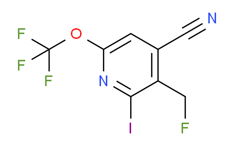 AM179623 | 1806118-52-4 | 4-Cyano-3-(fluoromethyl)-2-iodo-6-(trifluoromethoxy)pyridine