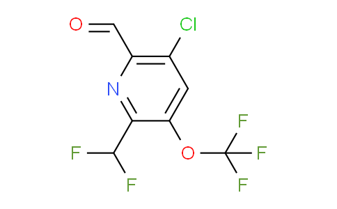 AM179625 | 1806148-82-2 | 5-Chloro-2-(difluoromethyl)-3-(trifluoromethoxy)pyridine-6-carboxaldehyde