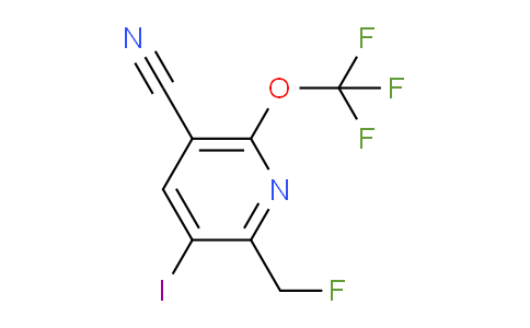 AM179626 | 1804331-38-1 | 5-Cyano-2-(fluoromethyl)-3-iodo-6-(trifluoromethoxy)pyridine