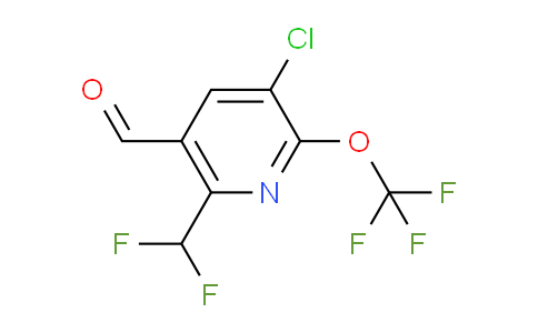 AM179627 | 1803957-53-0 | 3-Chloro-6-(difluoromethyl)-2-(trifluoromethoxy)pyridine-5-carboxaldehyde