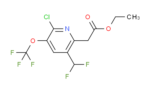 AM179632 | 1804560-30-2 | Ethyl 2-chloro-5-(difluoromethyl)-3-(trifluoromethoxy)pyridine-6-acetate