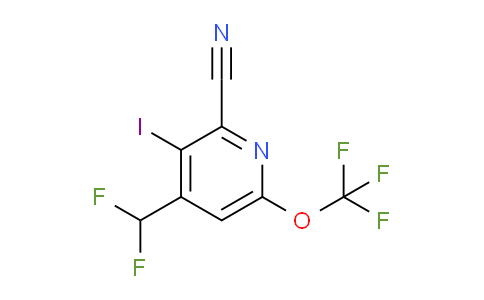 AM179633 | 1806038-47-0 | 2-Cyano-4-(difluoromethyl)-3-iodo-6-(trifluoromethoxy)pyridine
