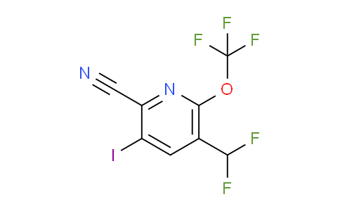 AM179635 | 1806052-44-7 | 2-Cyano-5-(difluoromethyl)-3-iodo-6-(trifluoromethoxy)pyridine