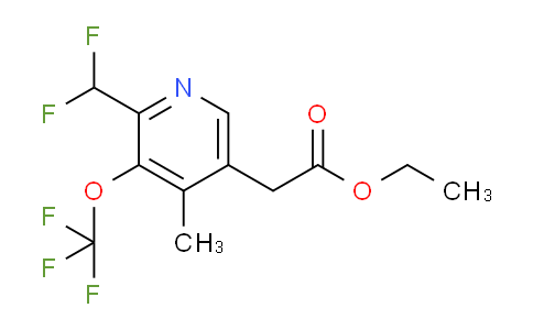 AM17964 | 1361777-23-2 | Ethyl 2-(difluoromethyl)-4-methyl-3-(trifluoromethoxy)pyridine-5-acetate