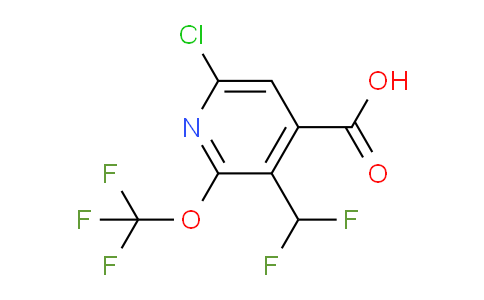 AM179640 | 1804473-98-0 | 6-Chloro-3-(difluoromethyl)-2-(trifluoromethoxy)pyridine-4-carboxylic acid