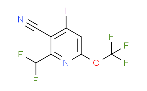 AM179645 | 1804331-78-9 | 3-Cyano-2-(difluoromethyl)-4-iodo-6-(trifluoromethoxy)pyridine